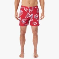 The Sextant Trunk | Red Hibiscus -Fair Harbor Clothing Shop SXT6 622 Red Hibiscus ONFIG 020 25b51b76 f1f9 40e6 8191 df032eb7e96f