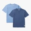 The Saltaire Tee (2-Pack) 1 The Saltaire Tee (2-Pack) -Fair Harbor Clothing Shop SaltaireTee 2Pack Navy LightBlue