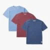 The Saltaire Tee (3-Pack) -Fair Harbor Clothing Shop SaltaireTee 2Pack Navy LightBlue BeachRose