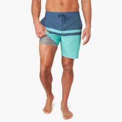 The Ozone (3-Pack) -Fair Harbor Clothing Shop Teal Colorblock Ozone 109 b4af15ff fcaf 4672 bd34 81a886b22bee