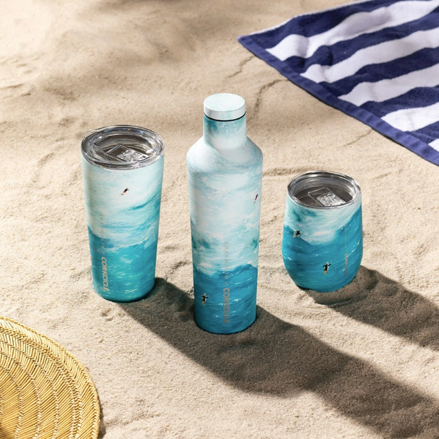 The Corkcicle Water Bottle | Grey Malin Surfers 4 The Corkcicle Water Bottle | Grey Malin Surfers - Image 2